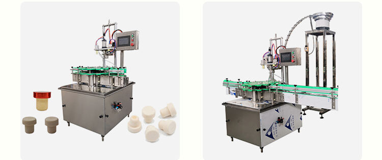 Automatic Single Head Bottle Corking Capping Filling Machine details