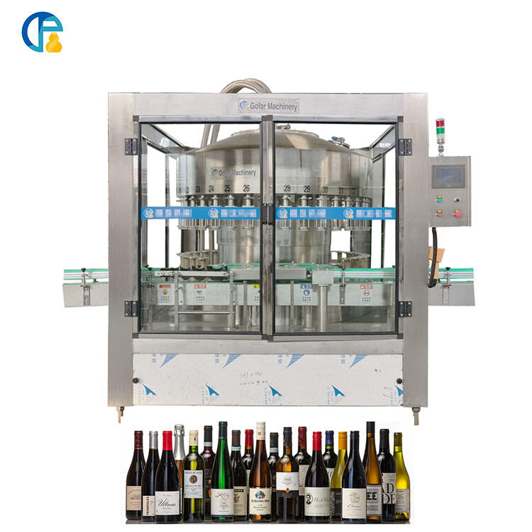 Automatic Liquor Bottle Filler Machine factory