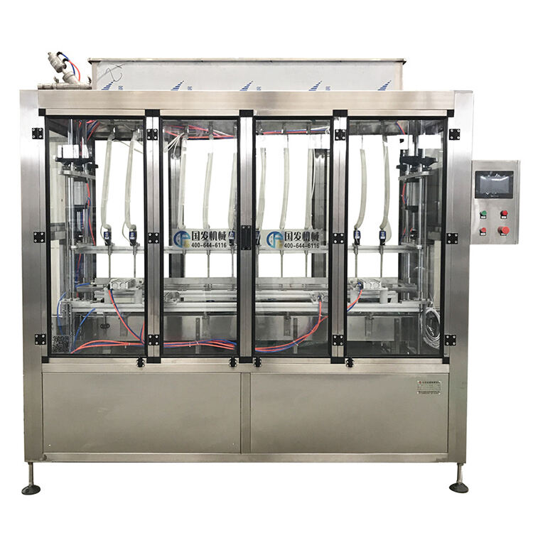 Customized Linear Gravity Principle Filling Machine factory