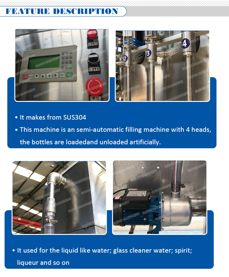 Pure Mineral Water Washing Filling Capping Machine details