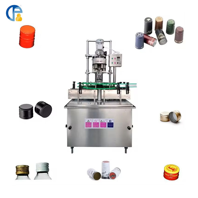 Automatic Aluminum Foil Capping Machine