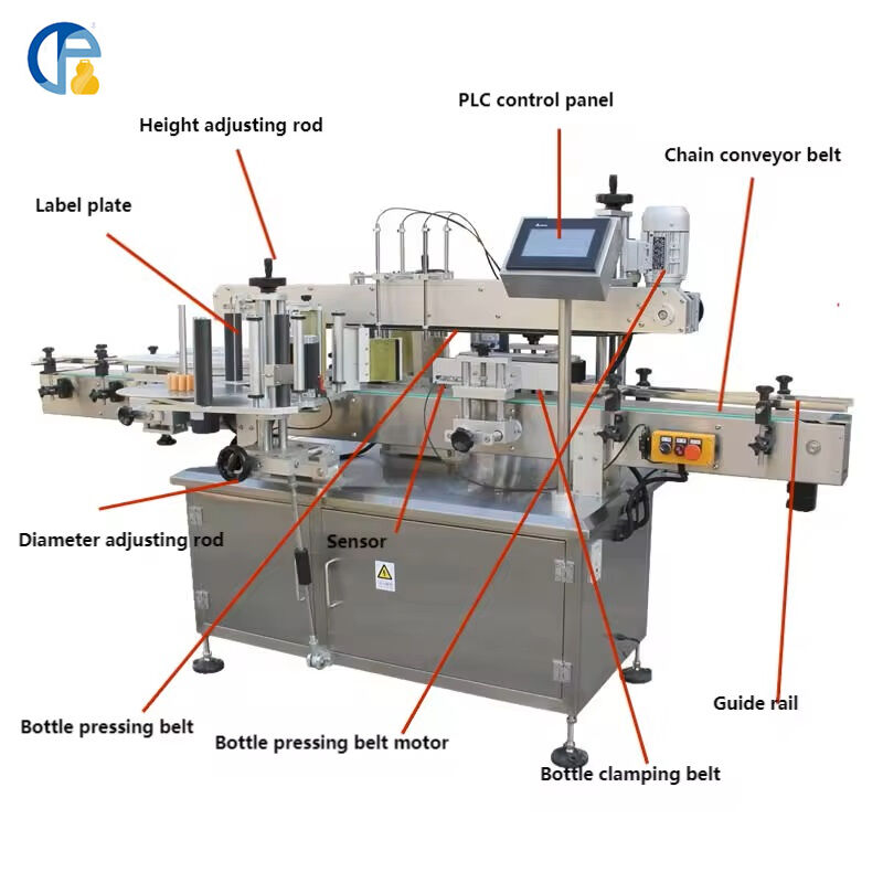 Sticker Bottle Labeling Machine