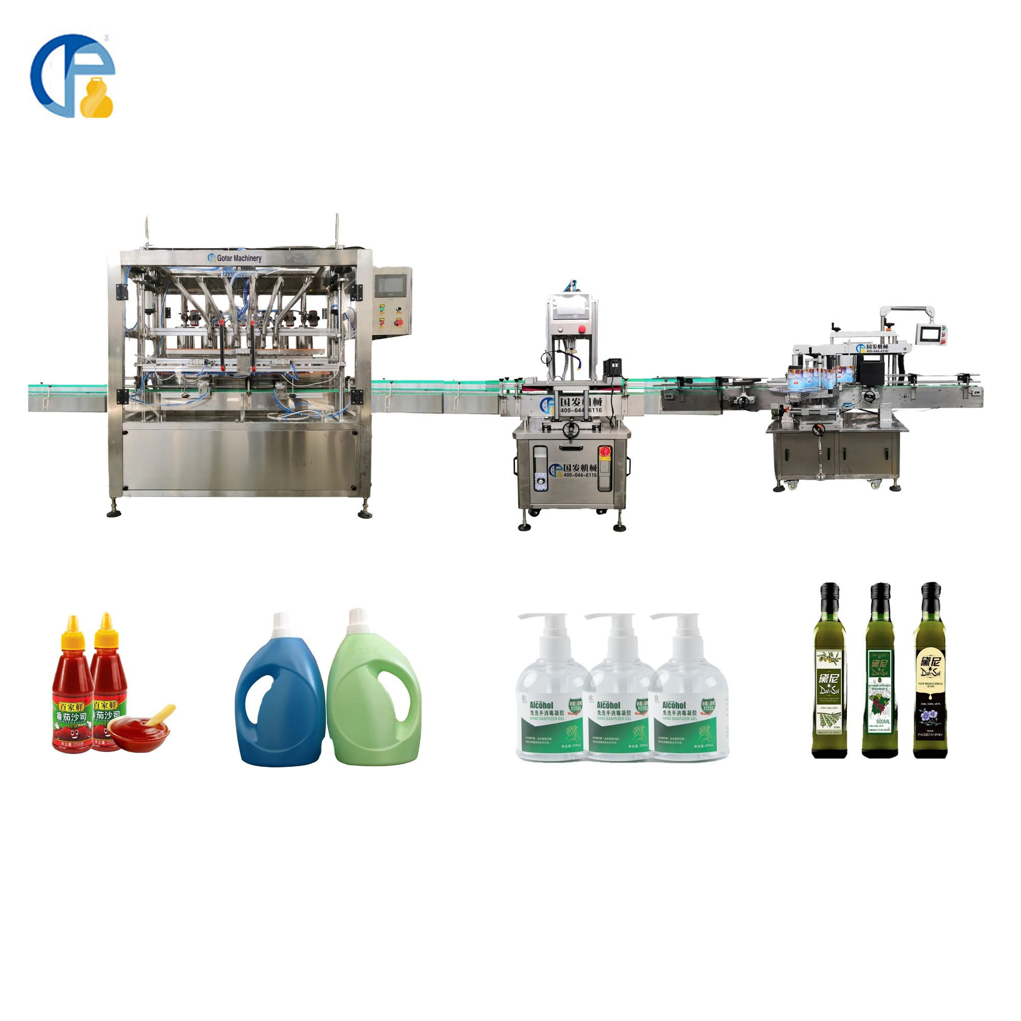 Automatic Single Multi-Head High Viscosity Packing Filling Machine