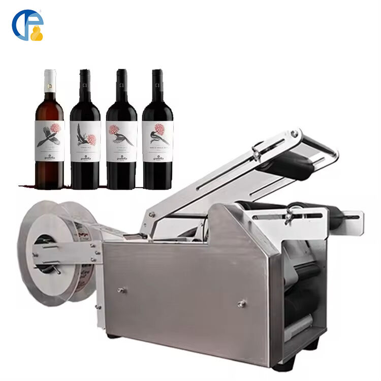 Semi Automatic Round Bottle Labeling Machine