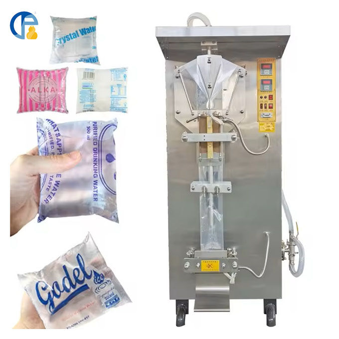 Automatic Liquid Filler Packer Filling Packing Machine