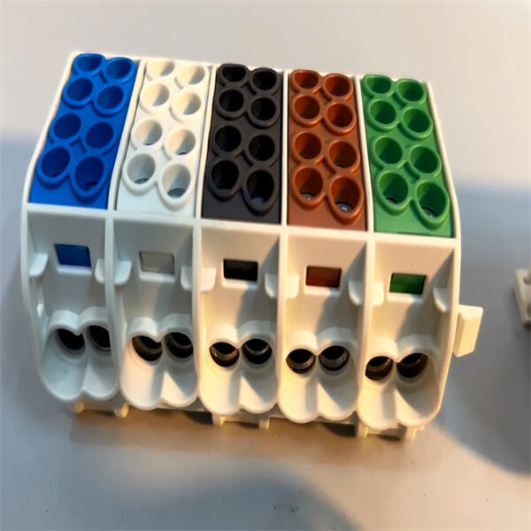 Common applications for a 4 pole terminal block in industrial and residential settings.