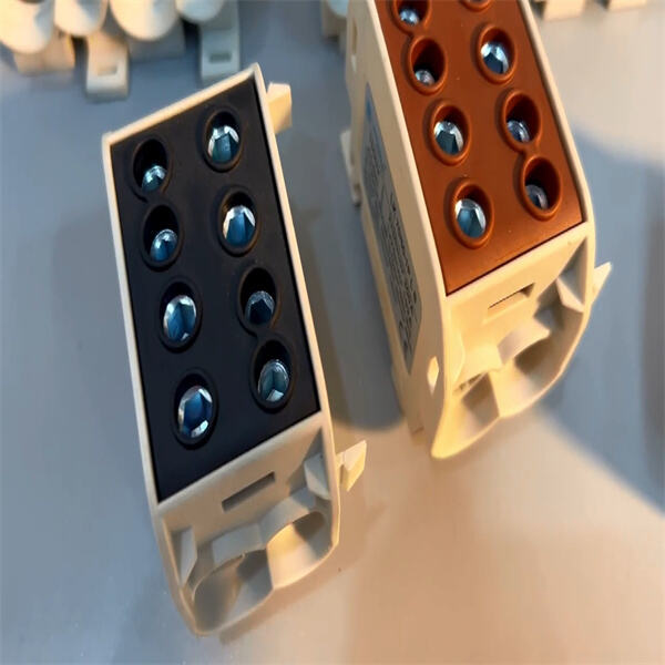How to properly install and maintain a 4 pole terminal block.