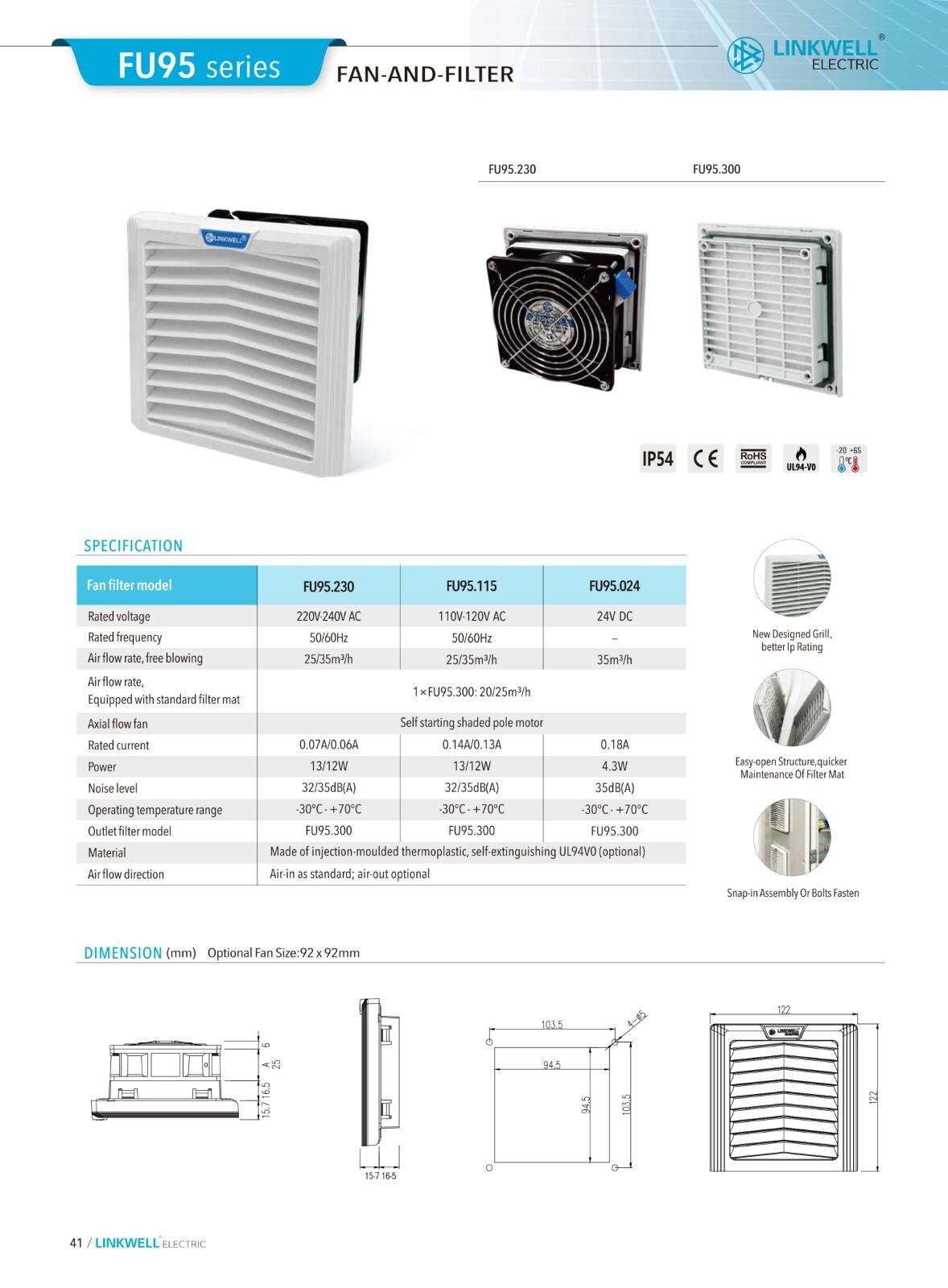 Fan and Filter supplier