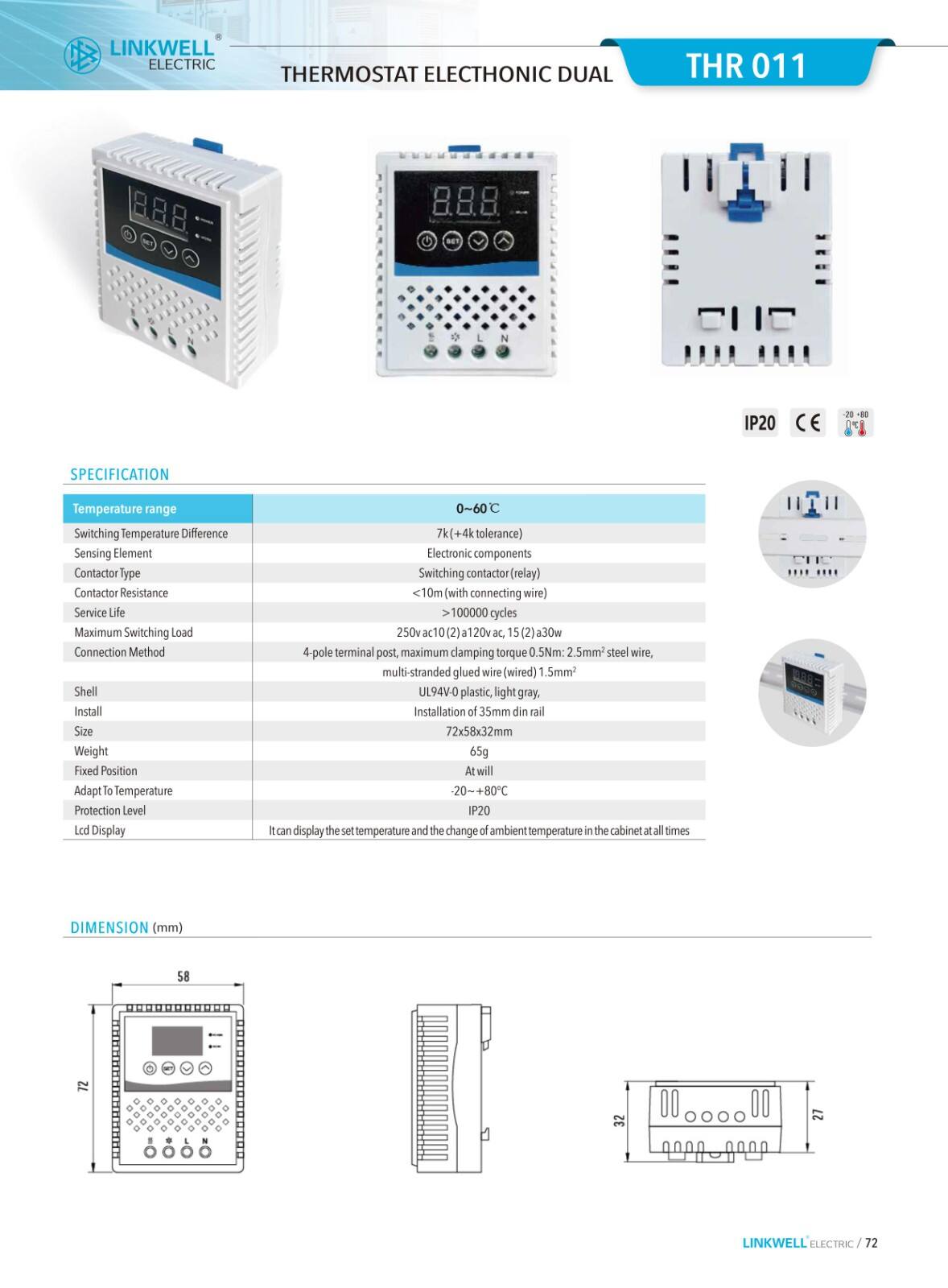 Thermostat-Hygrostat factory