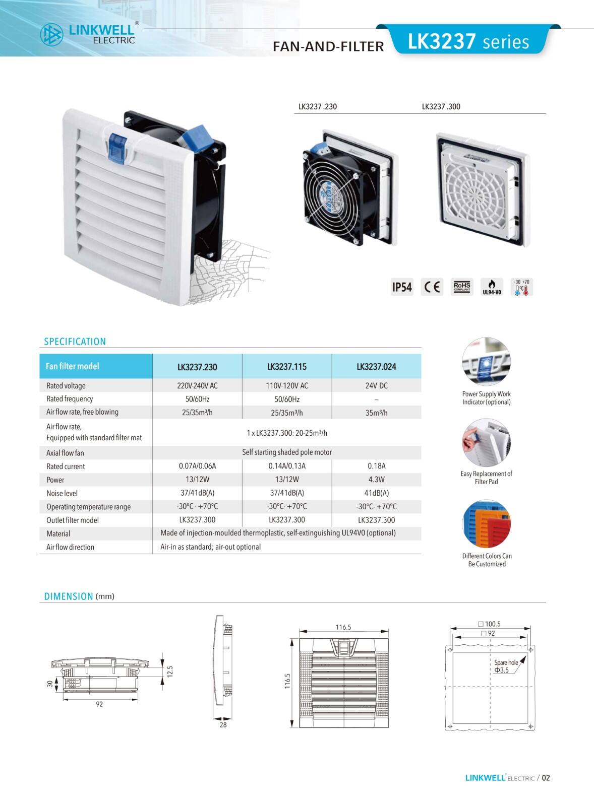 Fan and Filter manufacture