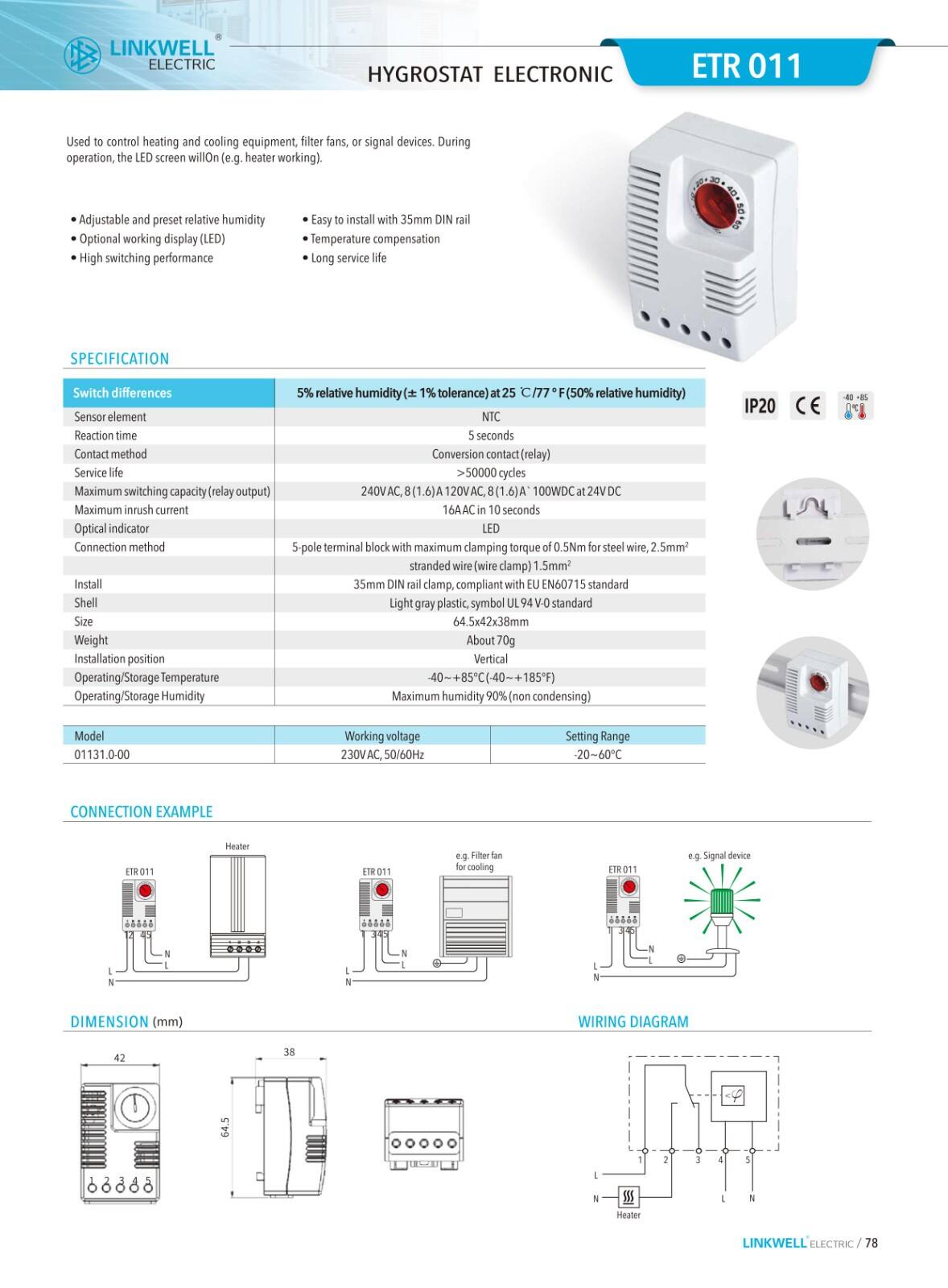 Thermostat-Hygrostat factory