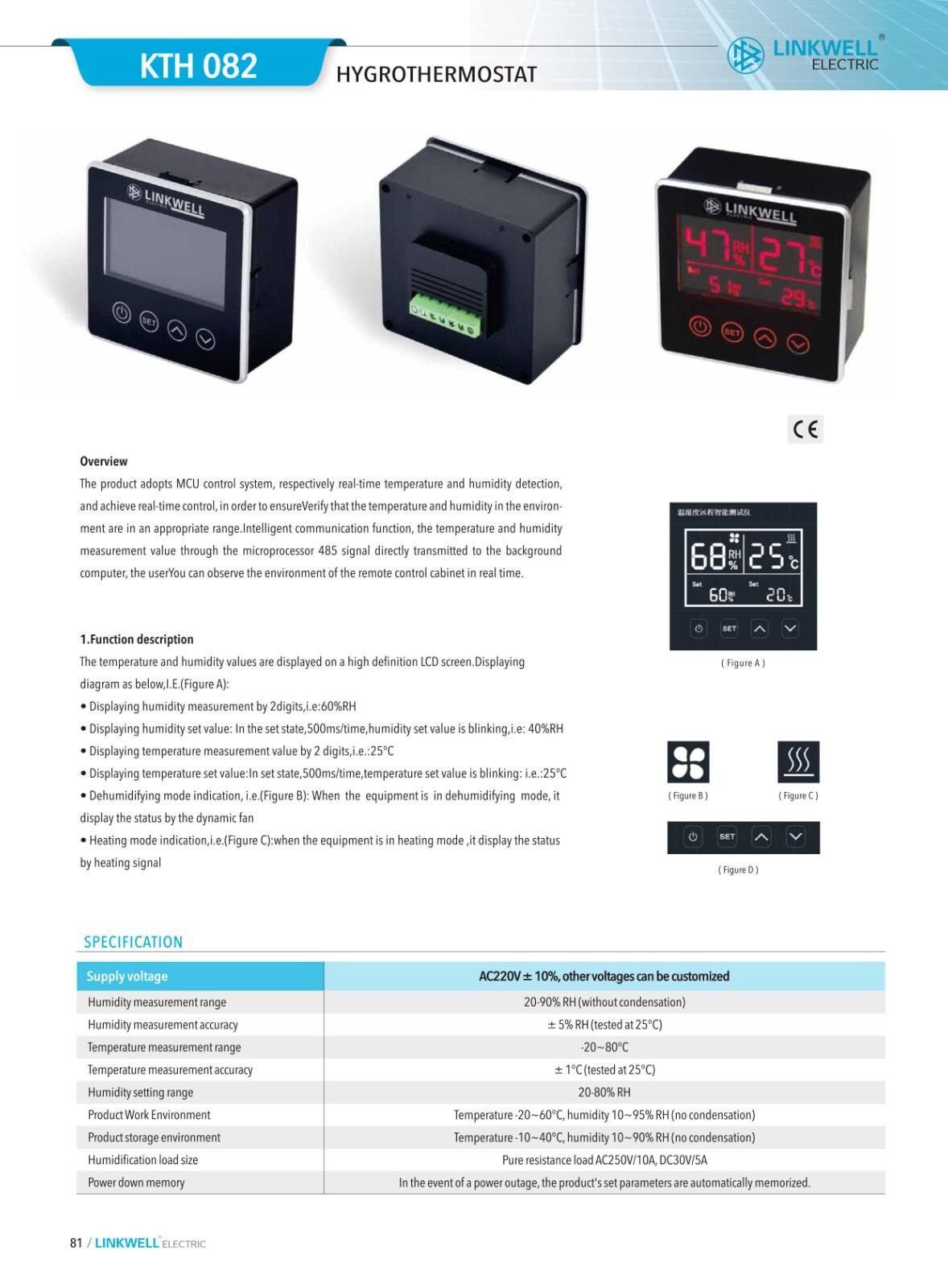 Thermostat-Hygrostat manufacture