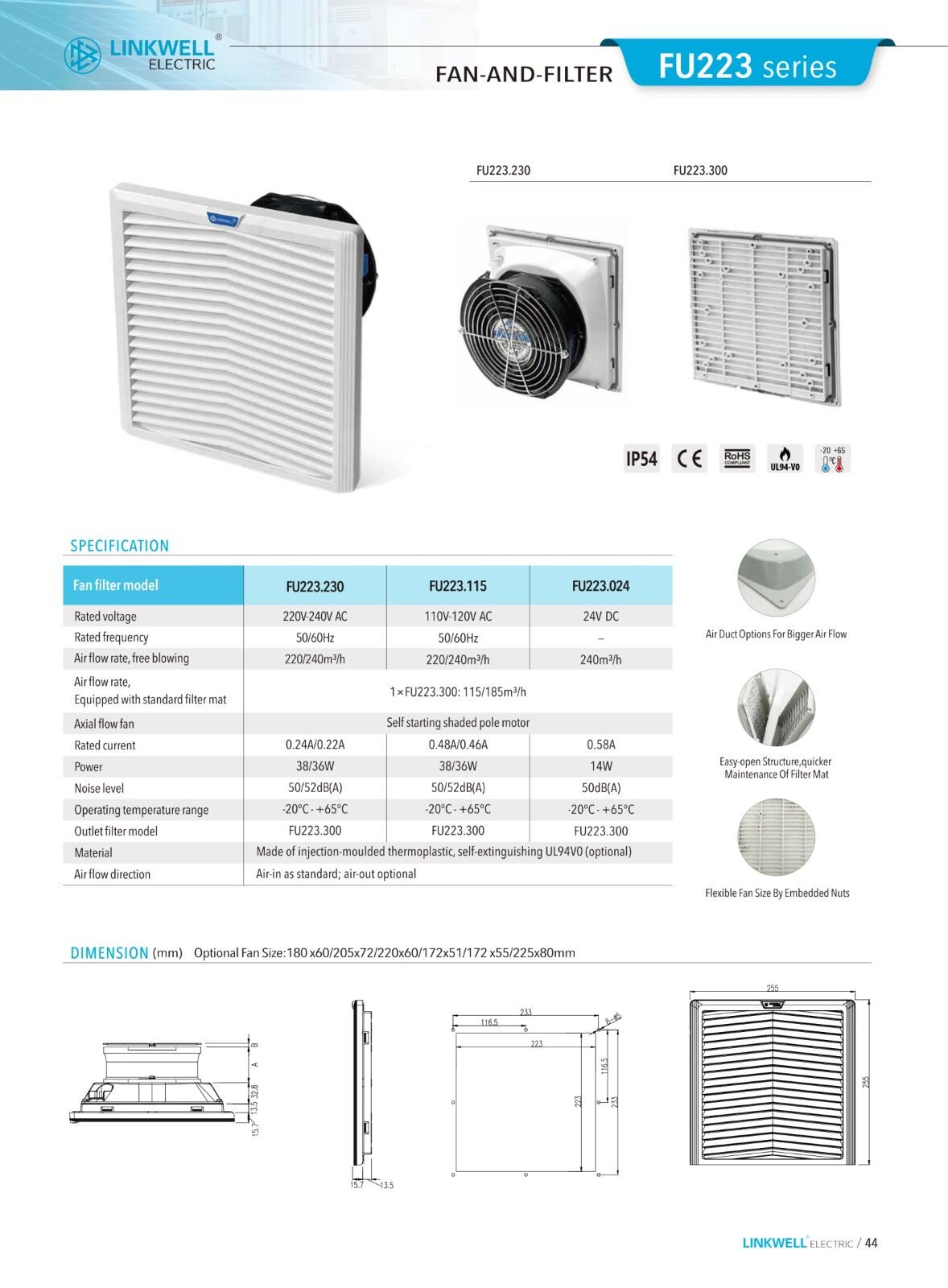 Fan and Filter manufacture