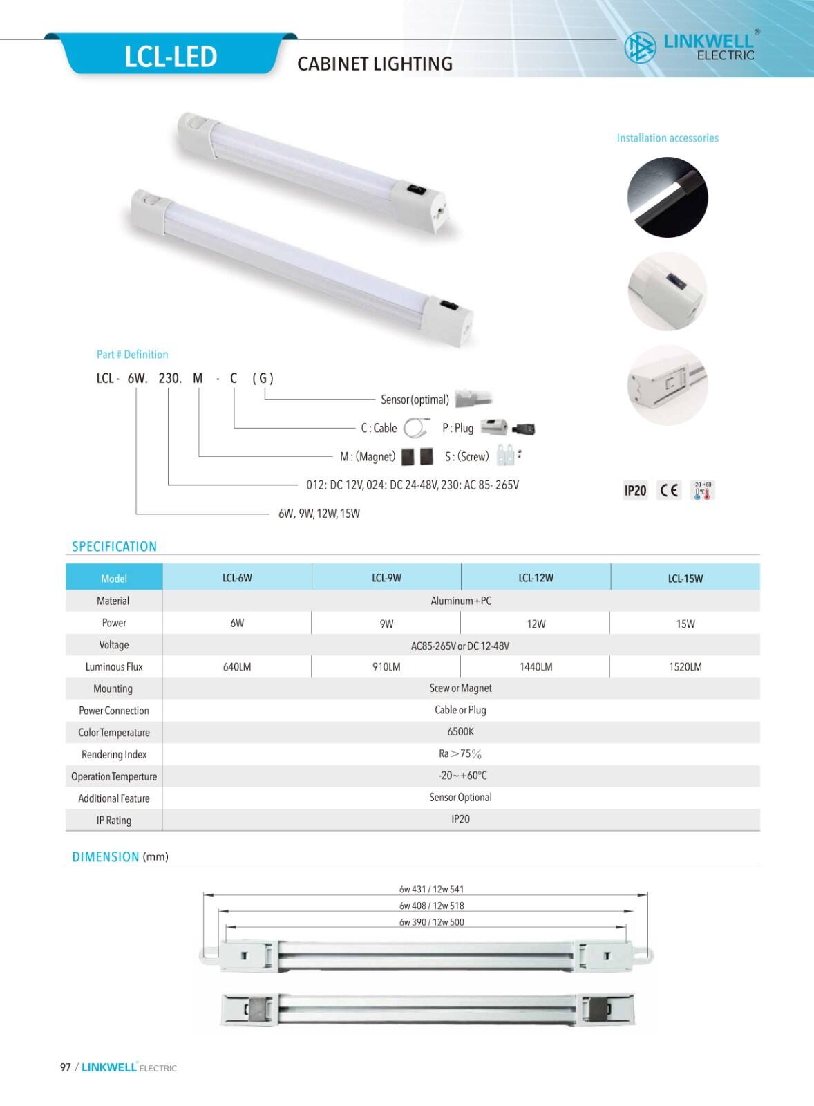 Lamp and Switch details