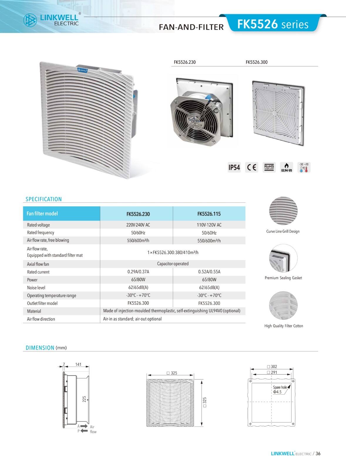 Fan and Filter factory