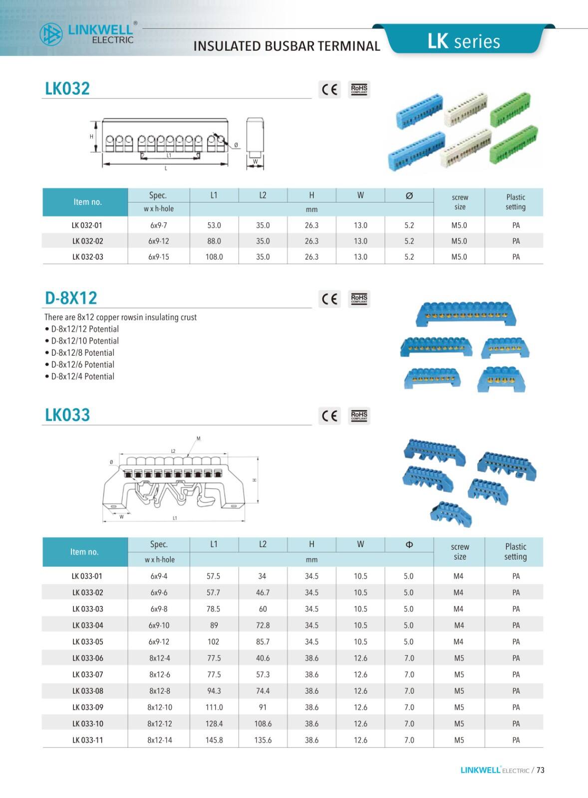 Feed through Terminal Blocks supplier