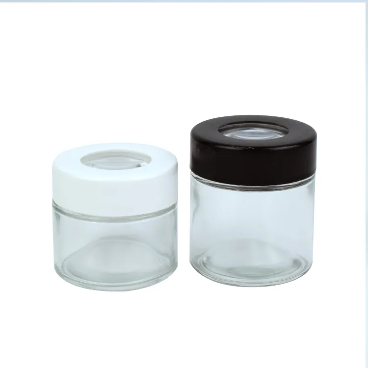 RTCO air tight Glass Jars Child Resistant Childproof Jar supplier