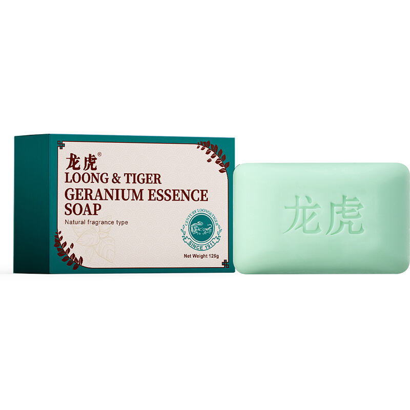 Loong & Tiger Geranium Essence Soap 125g