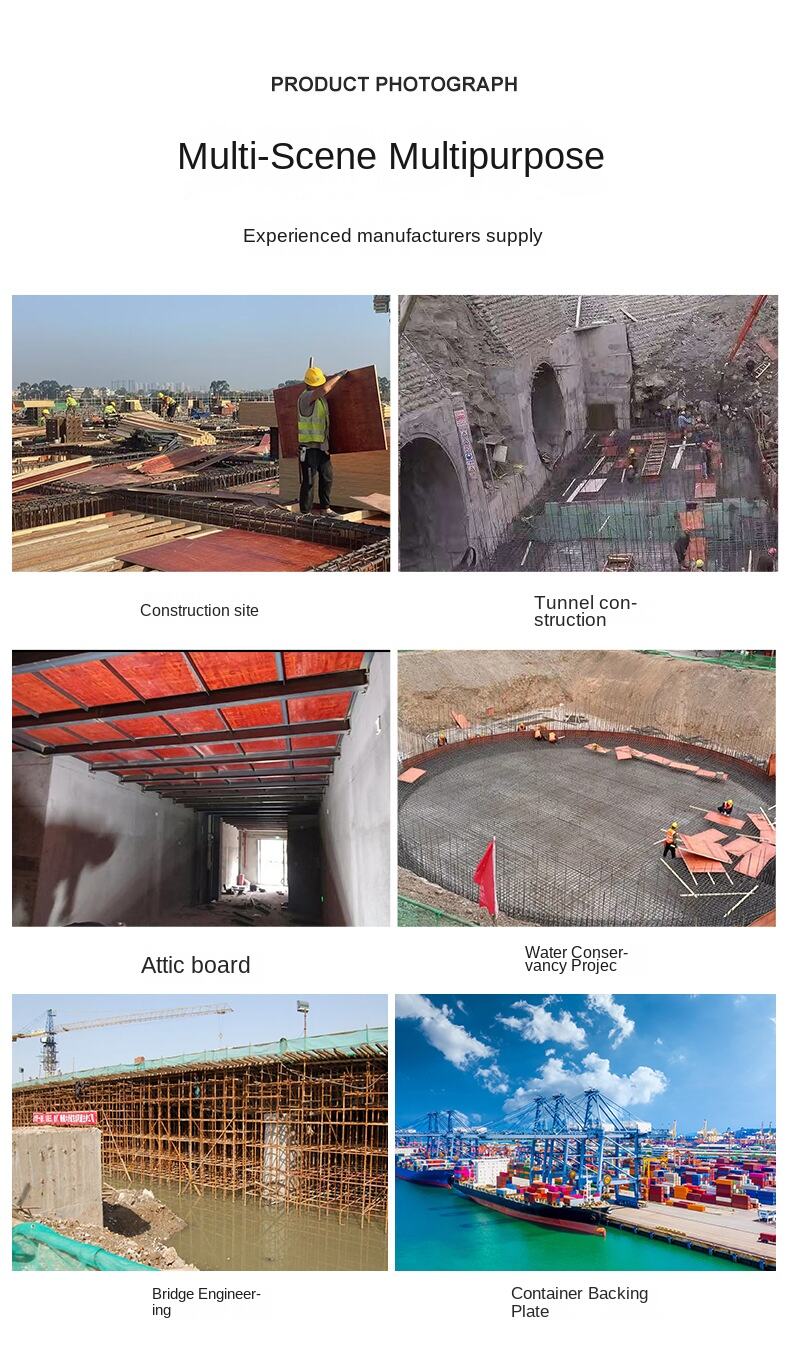 Multi-Layer Construction Board Wood Formwork Full Whole Core Corrosion Resistance Interlocking for Concrete Formwork supplier