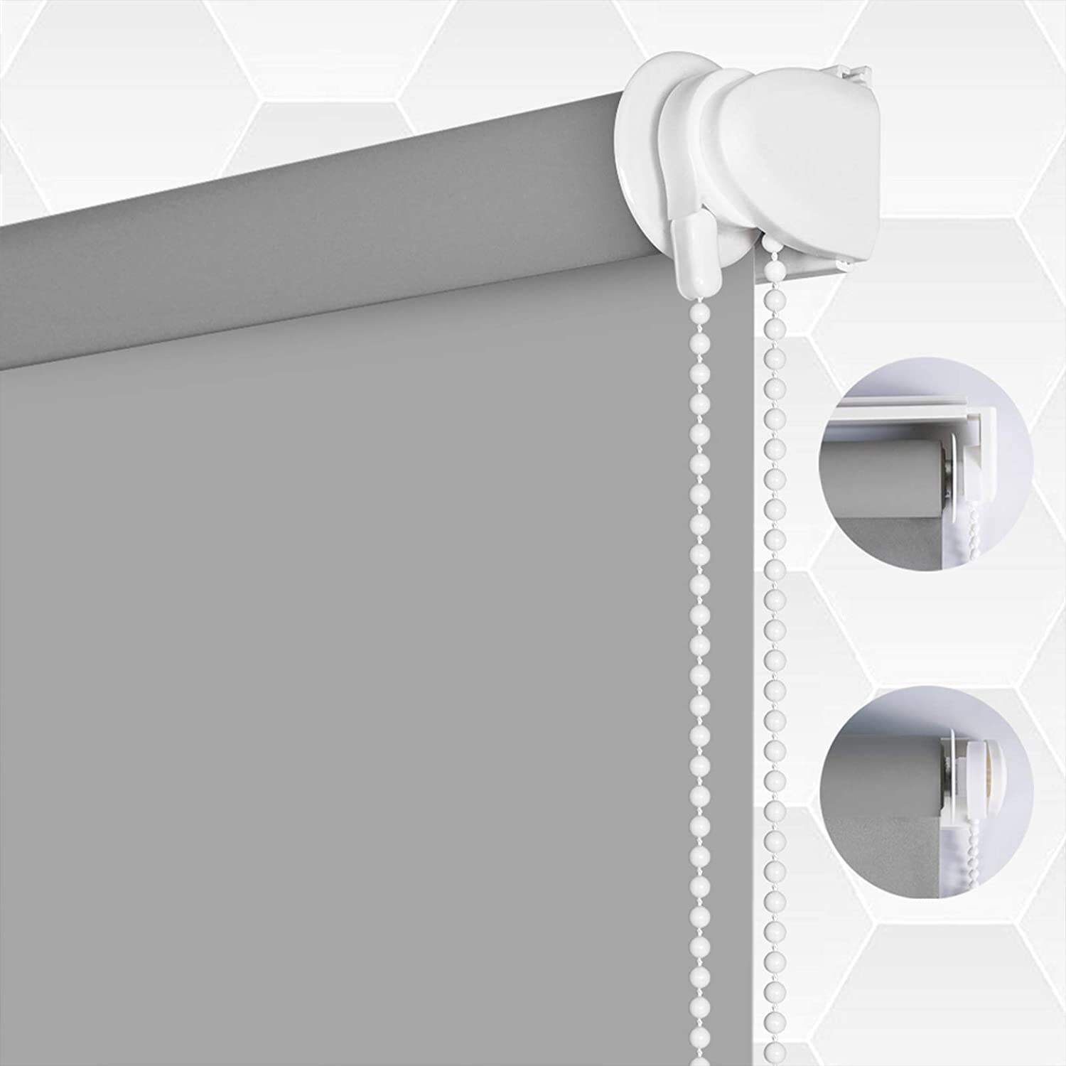 High Quality Modern Design Chain Roller Shade for Home/Office Windows Smooth Lifting Durable Rope Built-in Technique details