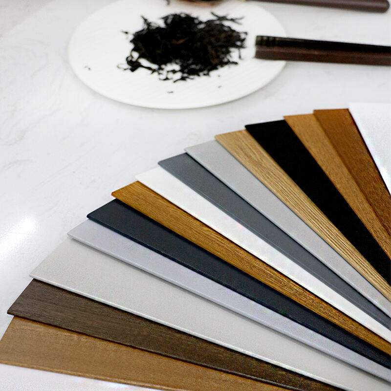 Huasheng Electric Skylight Plain Paulownia Blinds Built-In Wood Bamboo Horizontal Pattern Venetian Slats Shades Shutters Color details