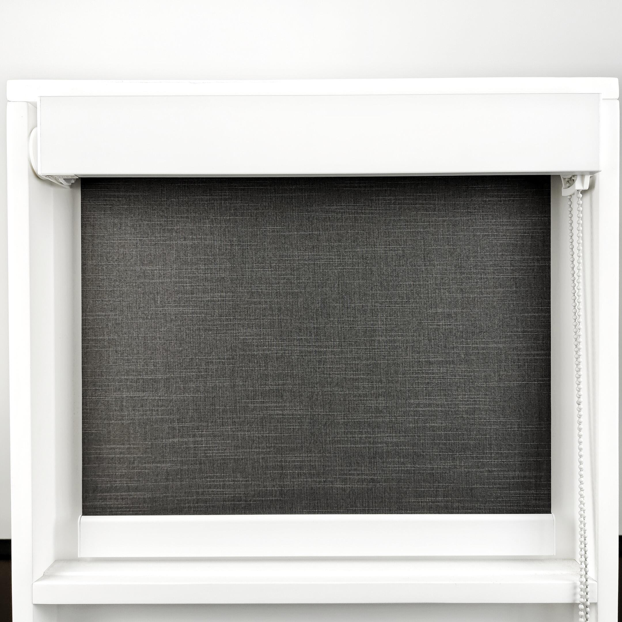 Customized No Screen Roller Shade Simple Everyday Use Easy Installation-Simply Push Tighten Screw Secure It Wall No Drilling manufacture