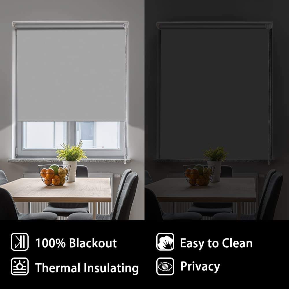 High Quality Modern Design Chain Roller Shade for Home/Office Windows Smooth Lifting Durable Rope Built-in Technique supplier