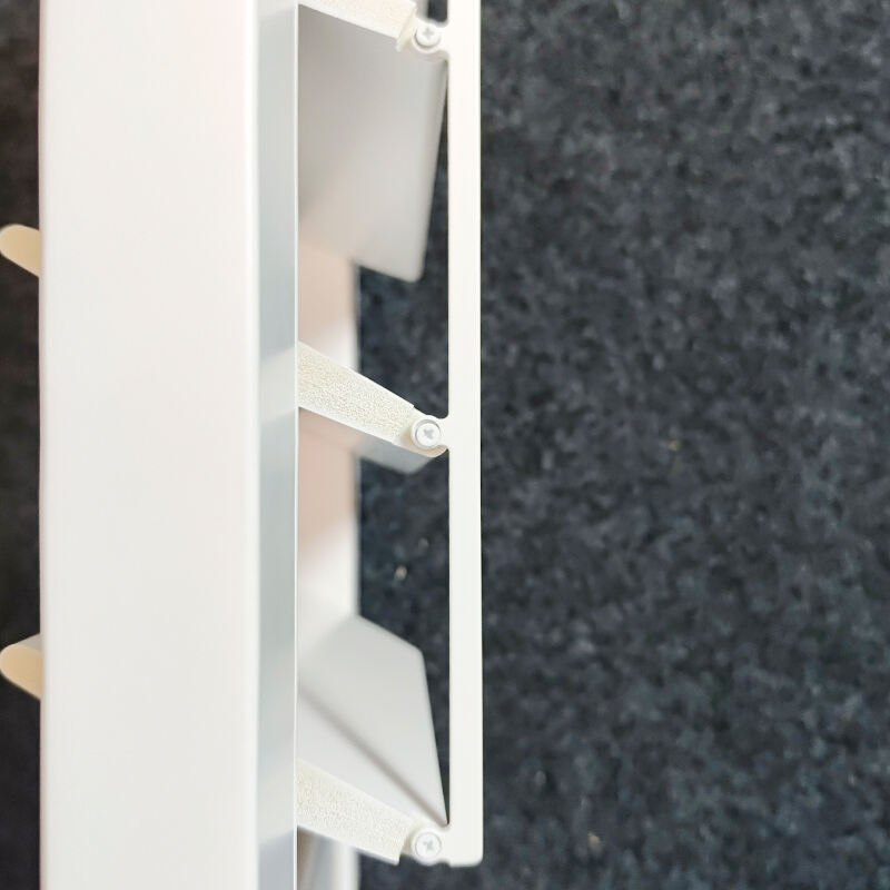 Durable Wooden Shutter Wrapped in Plastic Built-in Installation Eliminates Bending Troubles Caused by PVC in Hot Regions manufacture
