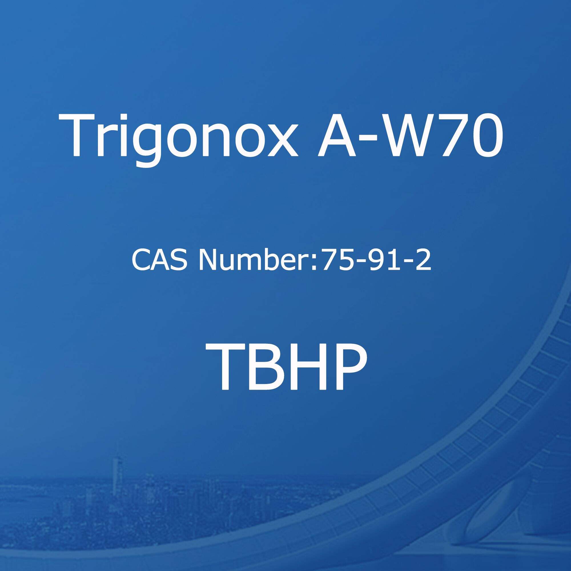 Trigonox A-W70(TBHP),tert-Butyl hydroperoxide, 70% solution in water