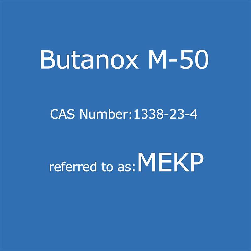 Butanox M-50(MEKP), Metyletylketonperoxid, lösning i dimetylftalat