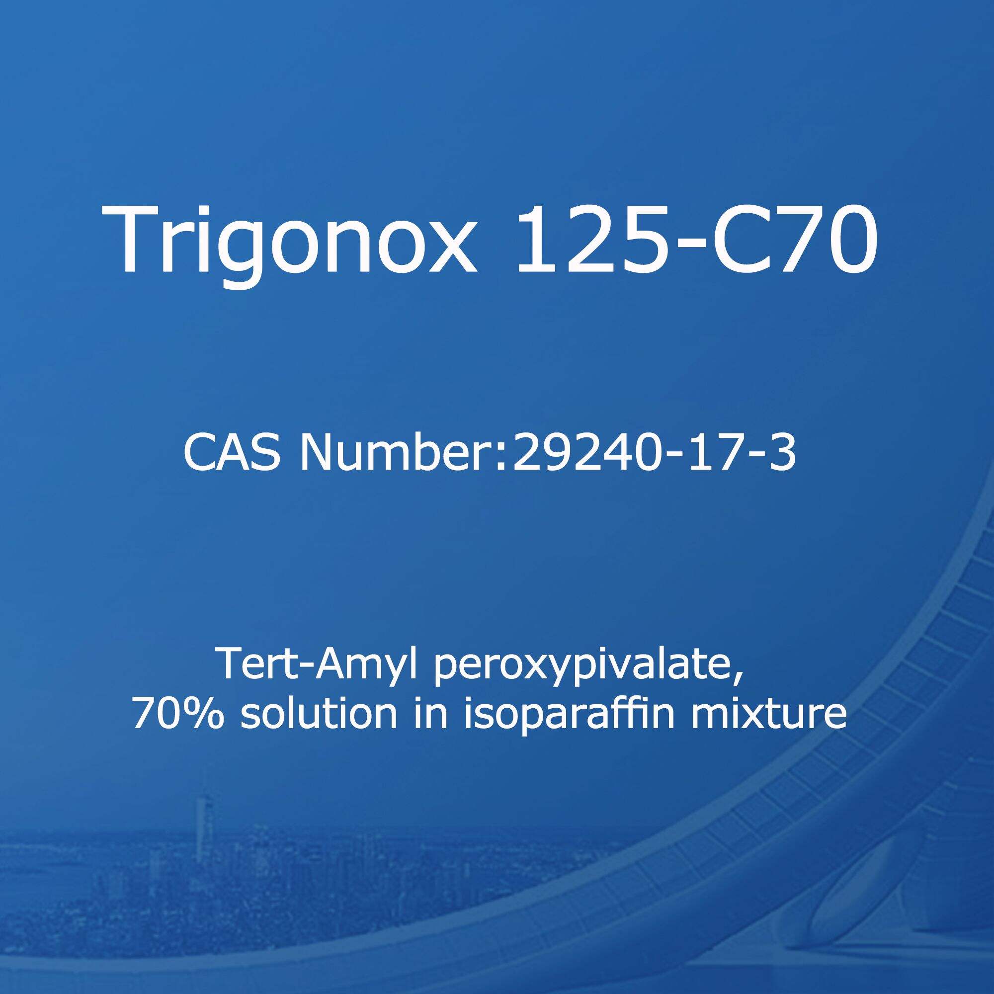 Trigonox 125-C70, peroxipivalat de terț-amil, soluție 70% în amestec de izoparafină