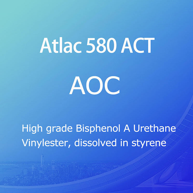 ATLAC 580 ACT(AOC), жоғары сортты бисфенол А уретан винилэстері, стиролда ерітілген