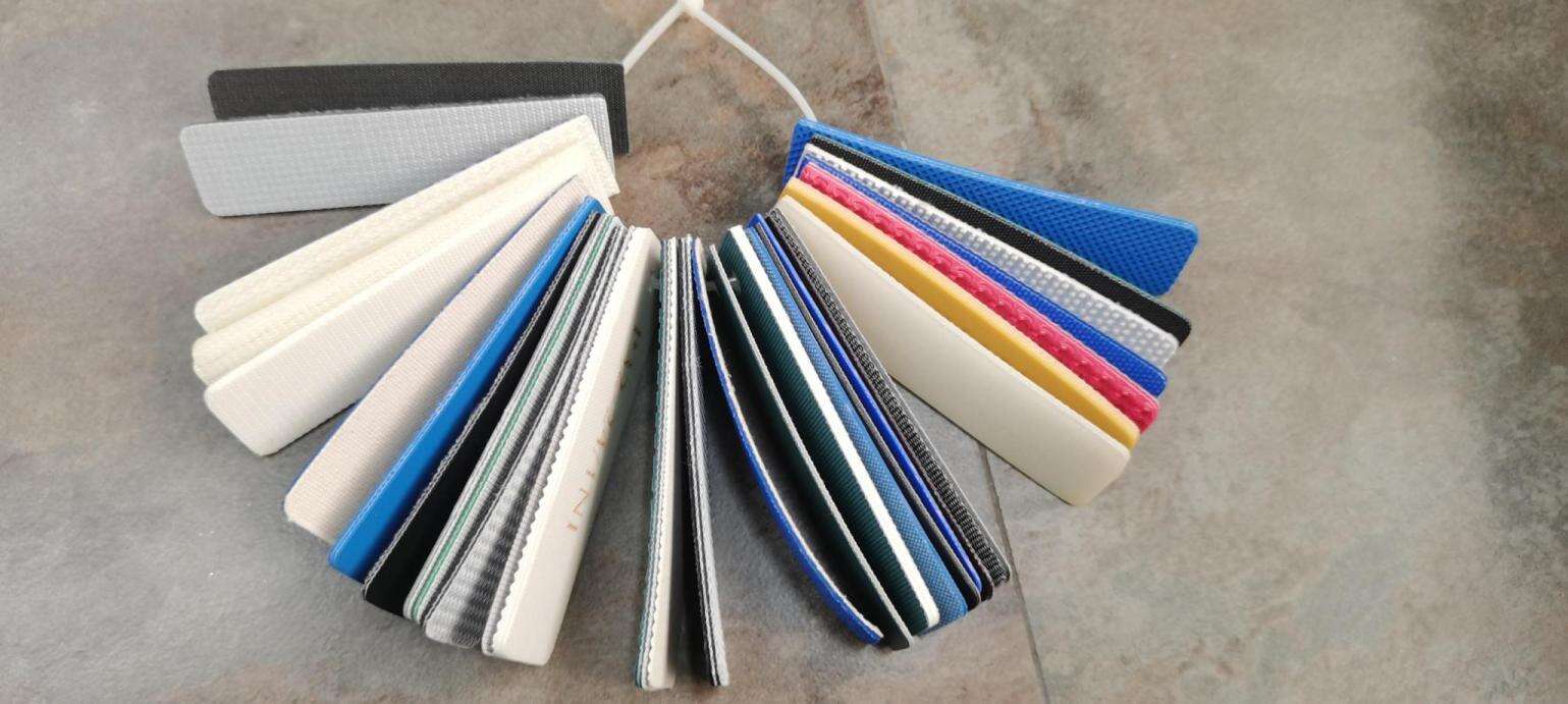 Factory Custom Sanding Machine Pattern Luggage  2.0mm Outdoor Antideslizante Endless Treadmill Running Diamond Conveyor Belt factory