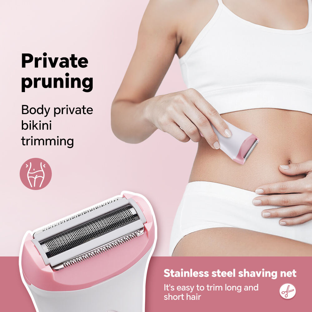 product new model charging electric shaver for women painless full body epilator with foil for home and rv use-14