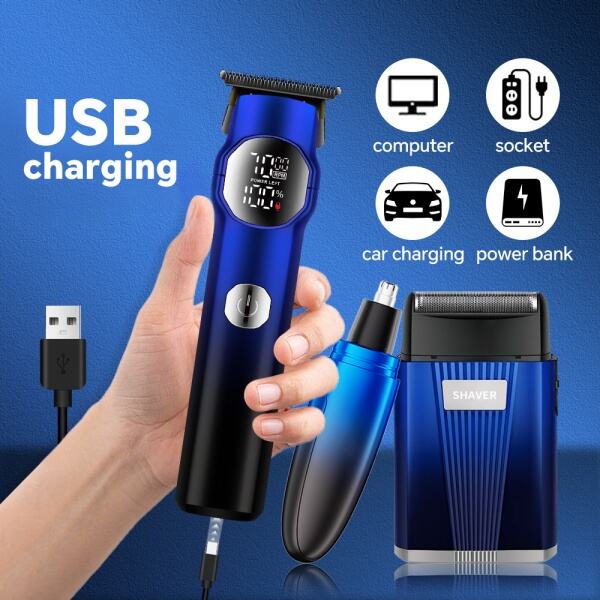 Upgrade your grooming routine with our high-quality hair clipper and beard trimmer se