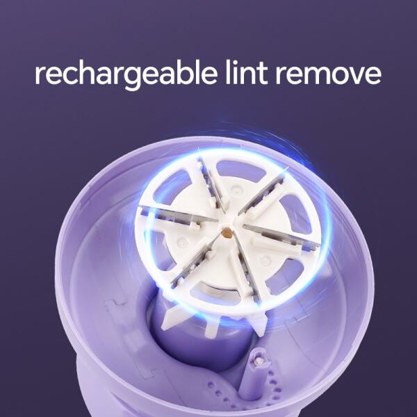 How to effectively remove lint with a rechargeable lint remover