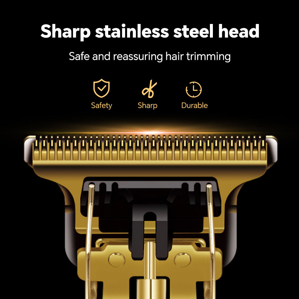 product professional mens hair cutter set high quality rechargeable electric hair for clipper low noise shears portable for home hotel-14