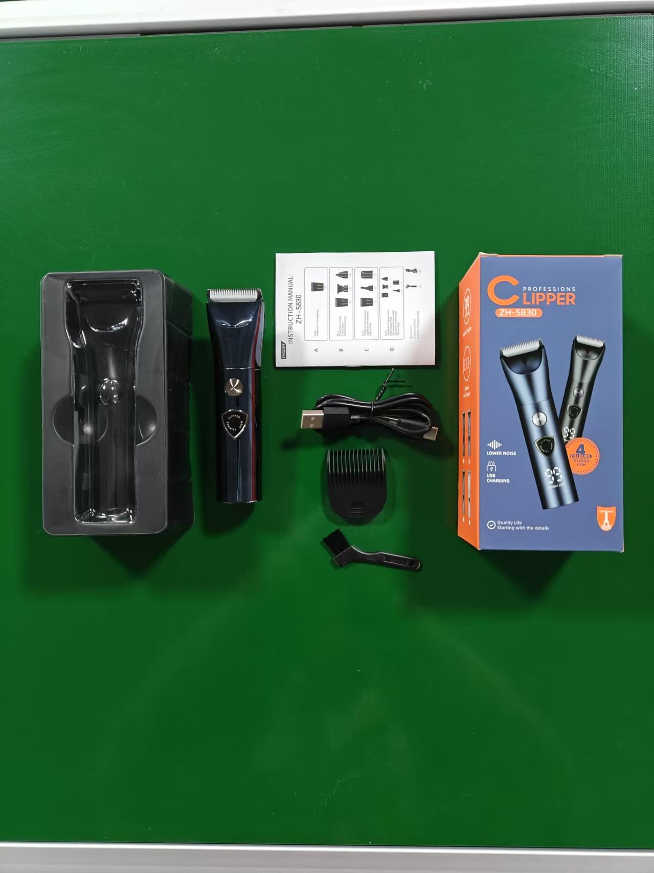 product multifunctional exclusive electric lady shaver personal full body cleaning hair clipper with usb charging for household car rv-8