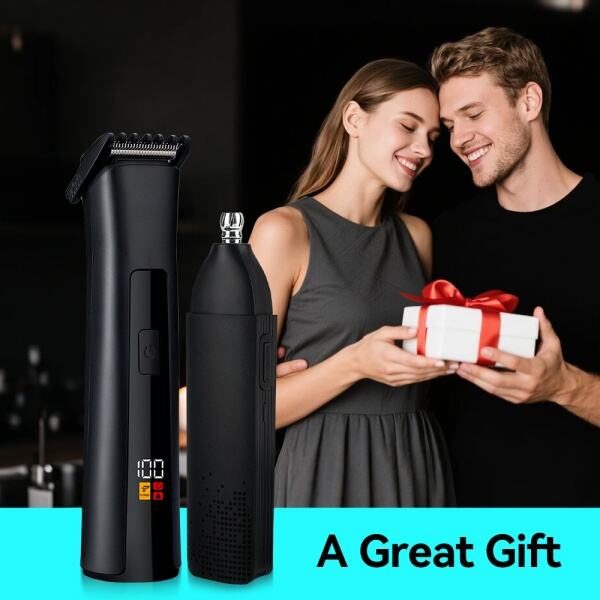 What are the key features to look for when choosing a beard and nose trimmer ki