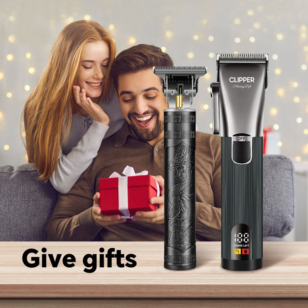 product led display hair cut machine hair trimmer new model rechargeable with barber electric hair clipper set-14