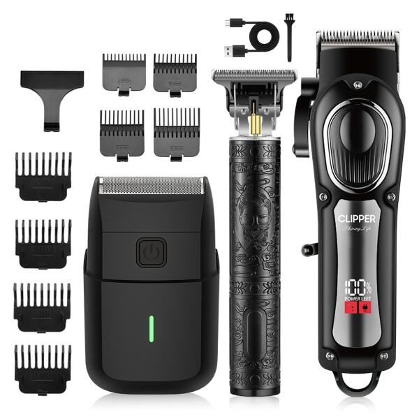 Wholesale hair cutting clippers set for barber shops and salons