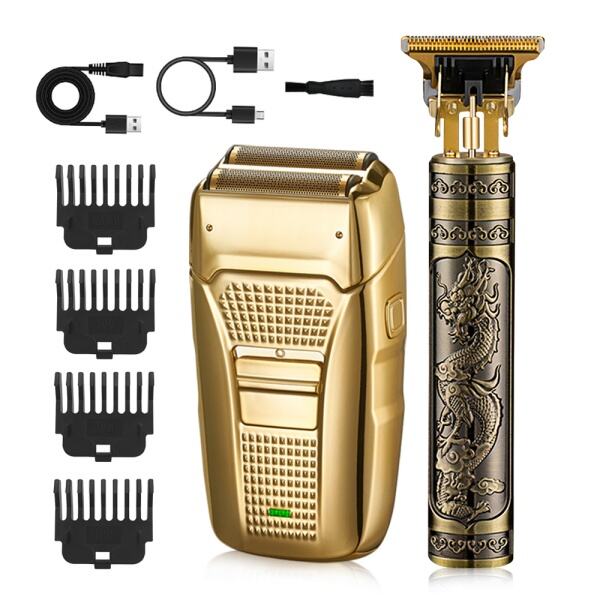 What are the key features to look for in a professional beard and hair trimmer se