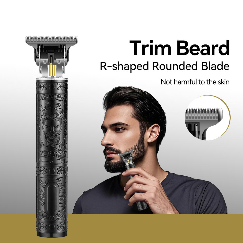 product professional rechargeable electric hair for clipper adjustable stainless steel blade for household hotel use english operating-11