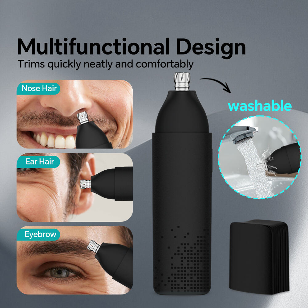 product professional cordless nose hair trimmer kit for men hot sale electric hair for clipper grooming set for household hotel use-12
