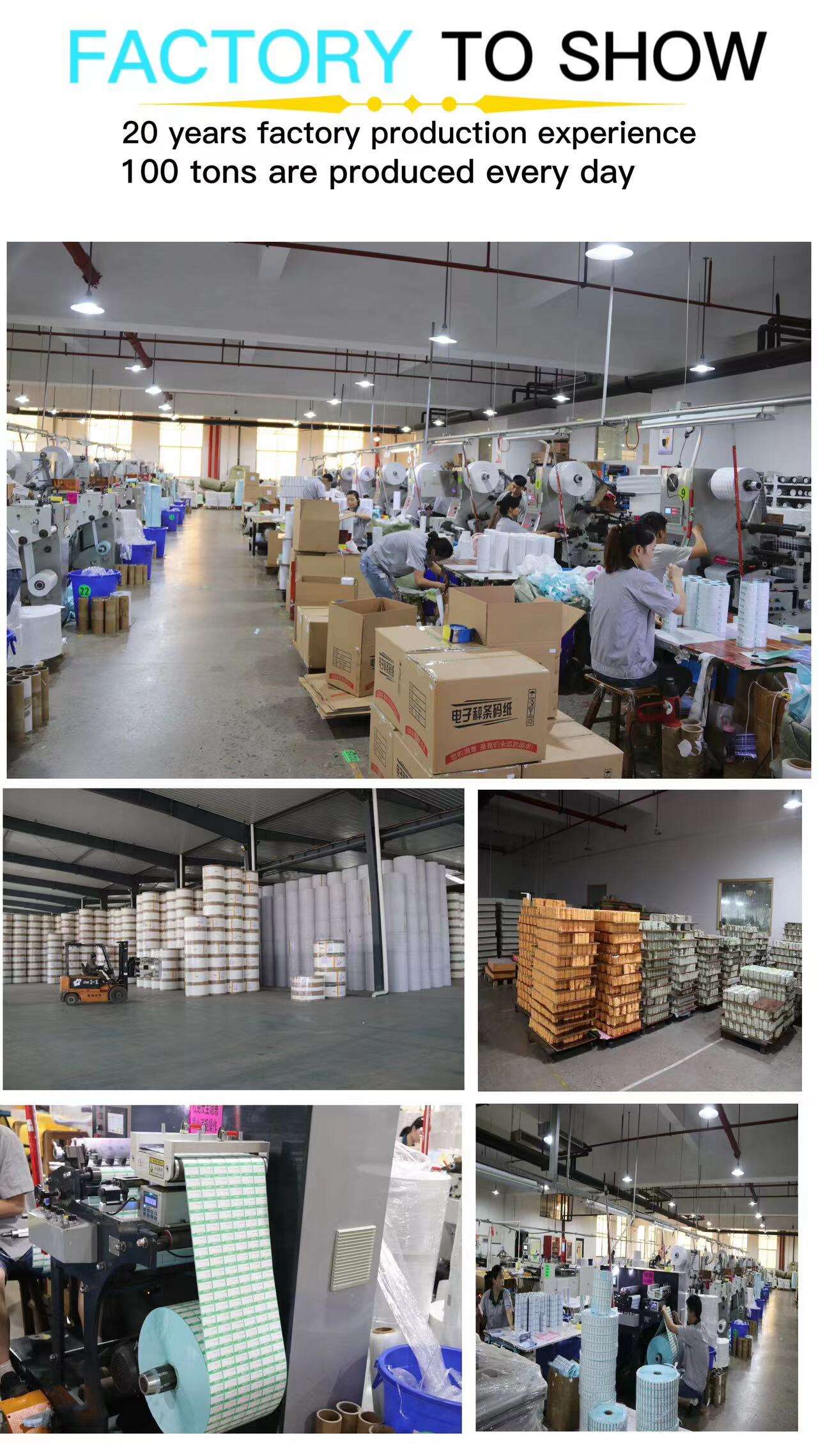 Thermal Label Paper 100*100 80*100 Waterproof Printed for Labels 100*150 details