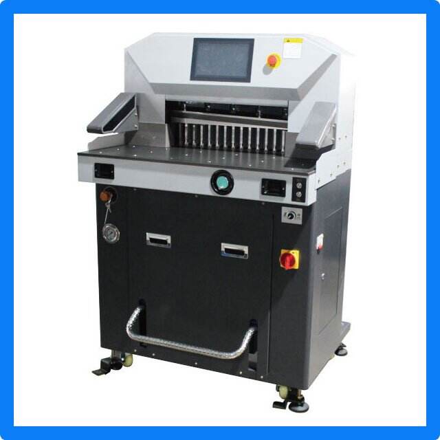 Streamline your bookmaking process with a guillotine cutter