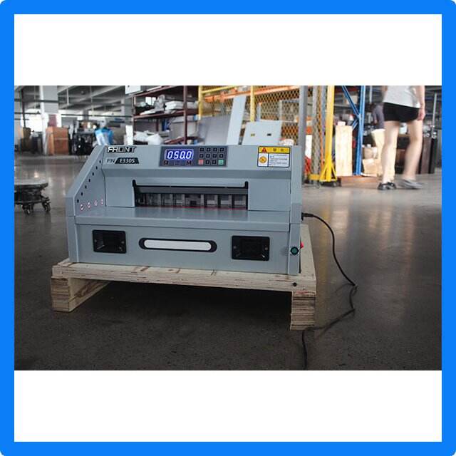 Eliminate manual cutting errors with a paper sheet cutting machine