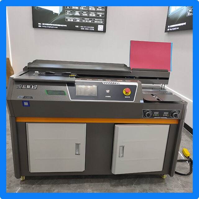 Professional quality binding with glue binding machines