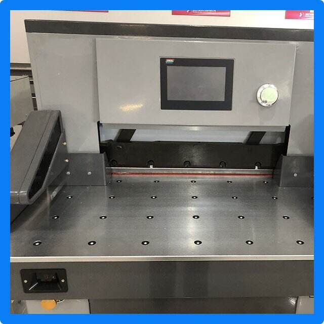 Streamline your paper cutting process with a durable and efficient large paper slicer.