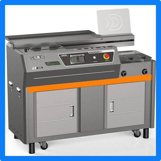 Utilizing the Adhesive Binding Device